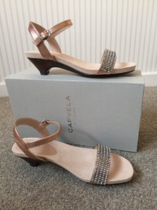 carvela rose gold sandals