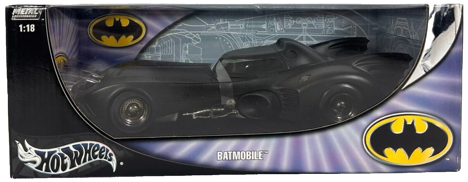 Hot Wheels Batman 1:18 Scale Diecast & Toy Vehicles