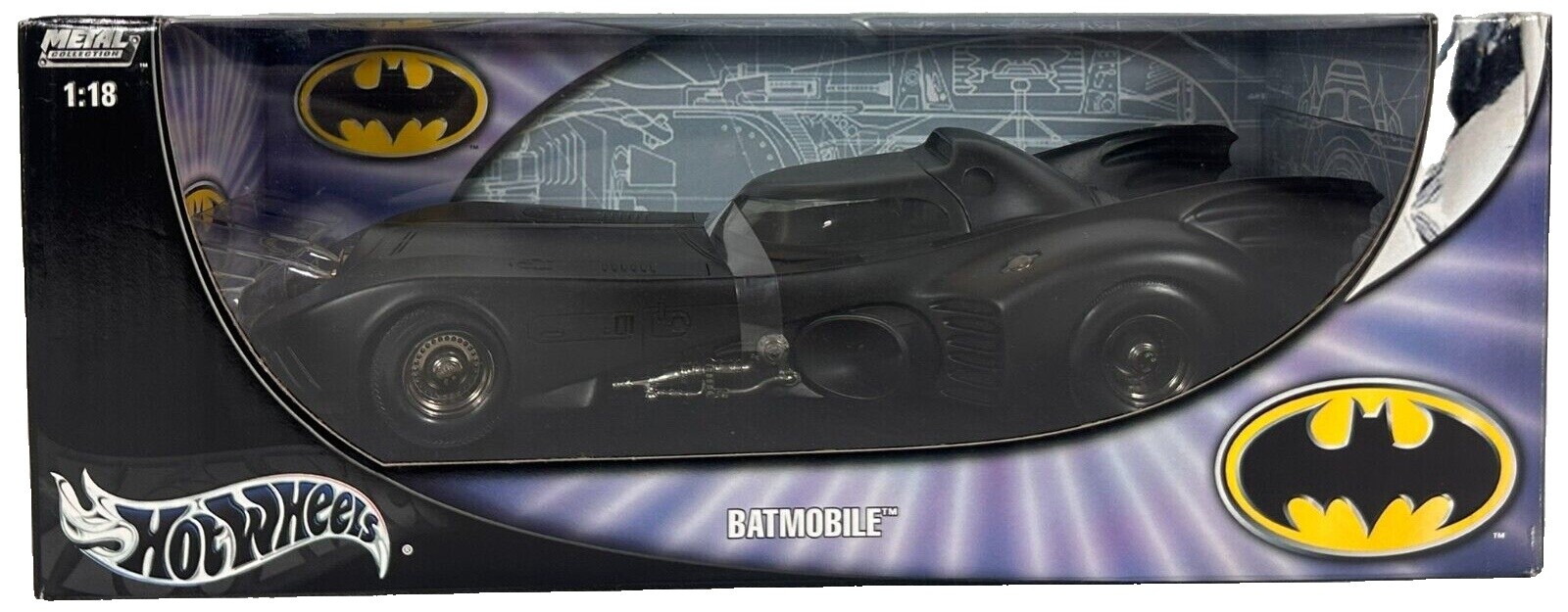 Hot Wheels Classics Batman 1:18 Scale Diecast & Toy Vehicles for
