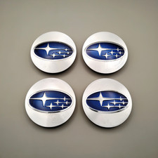 Oem 2015-16 Subaru Impreza Wrx Outback Machined Wheel Center Caps Set Of 4