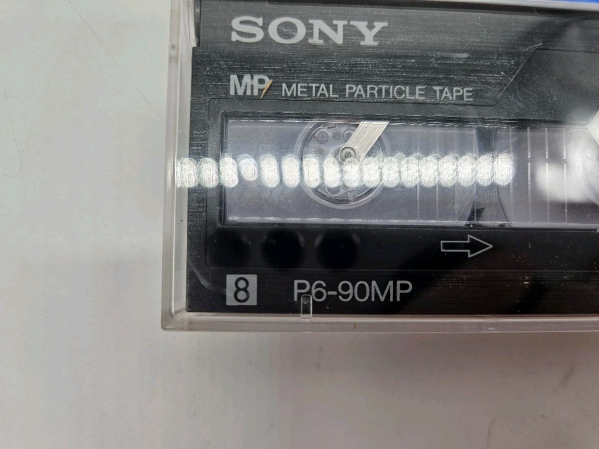 Lot of 4 USED Sony P6-120MP & 1 P6-90MP Cassette Tapes Video 8