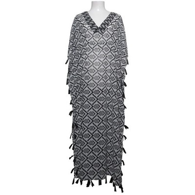 BPC Selection, Kaftan, Größe: 36/38, Weiß/Schwarz/Mehrfarbig, Damen #L9H