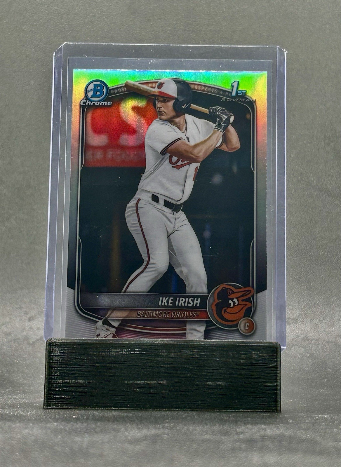 2025 Bowman Draft Chrome Ike Irish 1st Refractor BDC-16 Baltimore Orioles