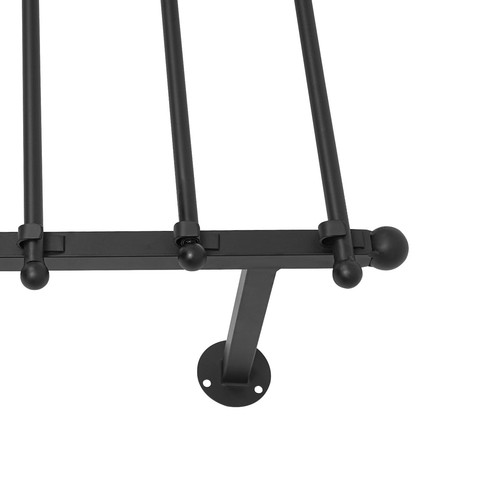 Iron Wall Mounted Display Rack Wrapping Paper Ribbon Holder Towels Storage Rack - Picture 6 of 8