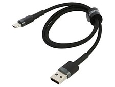 Cavo USB-C Baseus Cafule Cable Usb For Type-C 3A 0,5 Metri, Gray+Black-image