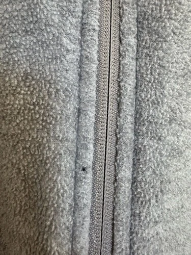 Magellan Outdoors Fleece Jacket Size L Gray Full Zip image 3