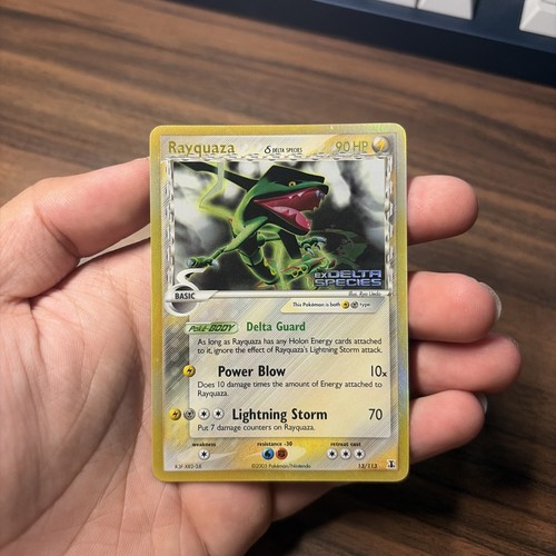 Pokémon TCG Rayquaza Delta Species Stamped Reverse Holo 13/113 LP