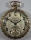ANTIQUE 1926 ELGIN POCKET WATCH GRADE 303 12S 7J w/ ROMONA 20YR GOLD-FILLED CASE