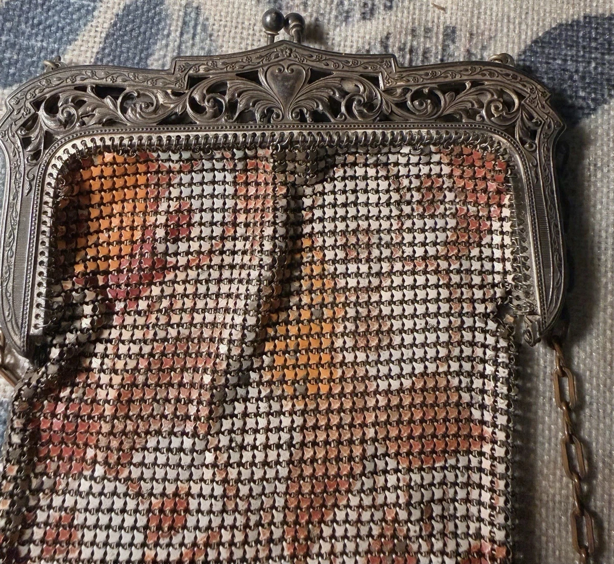 1920s Whiting and Davis Mesh Vintage Bags, Handbags & Cases for