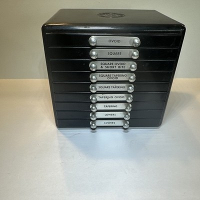 Vtg The Dentists' Supply Co. of New York Bioform False Teeth Bakelite Cabinet