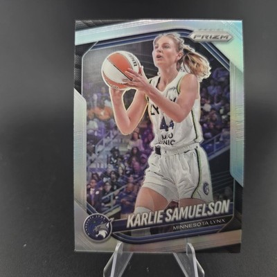 2025 Panini Prizm WNBA Karlie Samuelson Silver Prizm  Minnesota Lynx