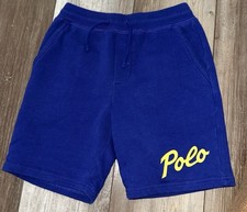 Ralph Lauren Polo Boys Blue Shorts Size 8