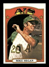 1972 Topps BASEBALL Mike Hegan #632 (NM+) Oakland A's
