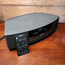 BOSE Wave Music System AM/FM Radio CD Player Alarm Clock W/ Remote Model AWRCC1