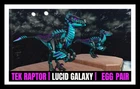 ARK Survival Ascended PvE TEK RAPTOR LUCID GALAXY 1090 MD PC/XBOX/PS5 ASA