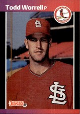 1989 Donruss #82 Todd Worrell Baseball Card