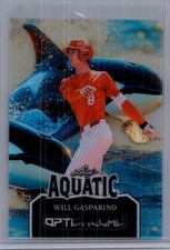 Will Gasparino 2025 Leaf Optichrome Baseball 1/1 Pre Production Proof