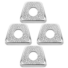 Door Cover Decoration Car Bling Accessories Latch Rhinestone Inner Lock Covers