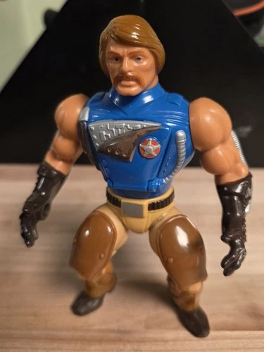 Vintage Rio Blast He-Man Masters Of The Universe MOTU 1985 Mattel Action Figure