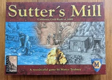 Sutter's Mill California Gold Rush Board Game Mayfair Phalanx Games Complete