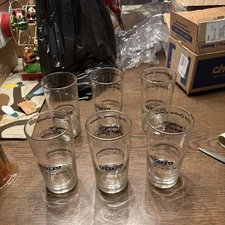 Set Of 6  5 1/4” T  1902-1962 New York Central Railroad 20th Century Limited