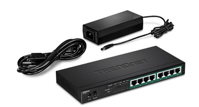TRENDnet 8-Port Gigabit Ethernet POE+ Unmanaged Switch, TPE-TG83/EU, OVP