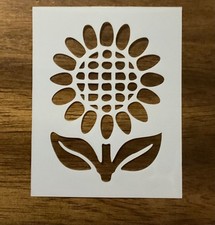 Floral design Reusable 10 MIL Laser Cut Mylar Stencil Painting Craft Supplies