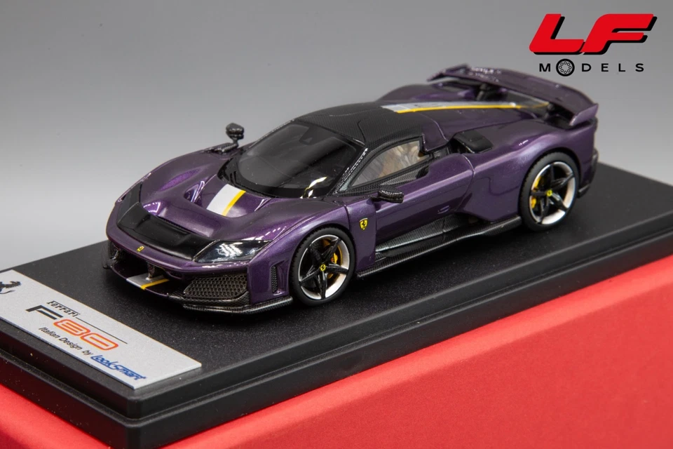1:43 Ferrari F80 Viola Hong Kong 2024 LS559L - Looksmart - Immagine 2 di 4