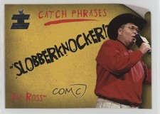 2002 Fleer WWE RAW vs SmackDown! Catch Phrases Jim Ross #14CP HOF n1u