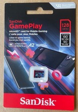 SanDisk 128GB GamePlay microSD Card for Mobile Gaming, SDSQXAA-128G-GN6XN