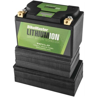 BikeMaster Lithium-Ion 2.0 Battery BMP21L-FP LCD