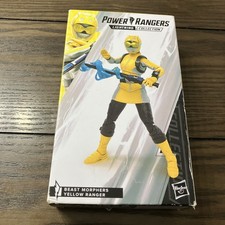 Power Rangers - Lightning Collection Beast Morphers Yellow Ranger   Sealed -TORN