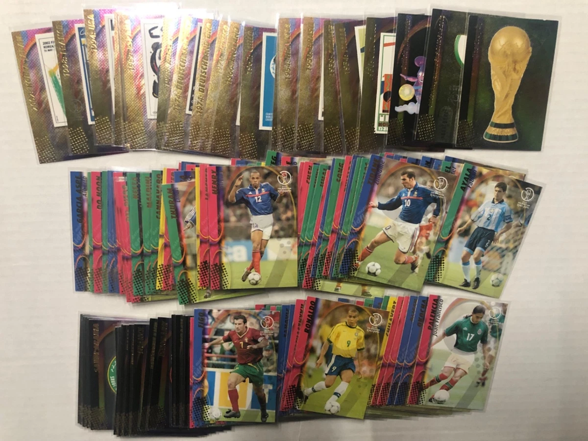 Panini Soccer Brazil 2002 Season Sports Trading Cards