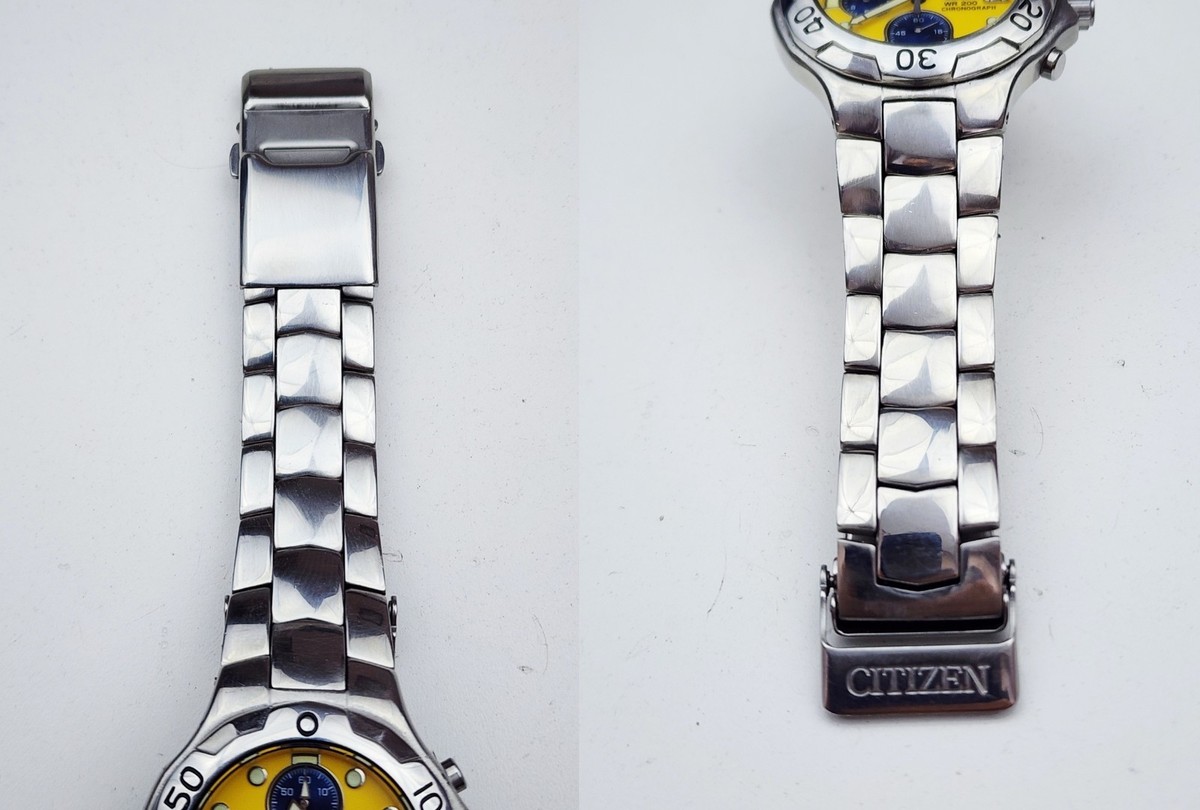 Men's JAPAN Vintage 1999 CHRONOGRAPH Watch CITIZEN 