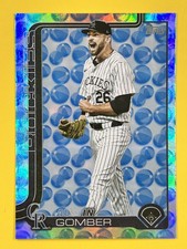2025 Topps Series 2 Austin Gomber #640, Beach Balls Parallel, SN 25/50