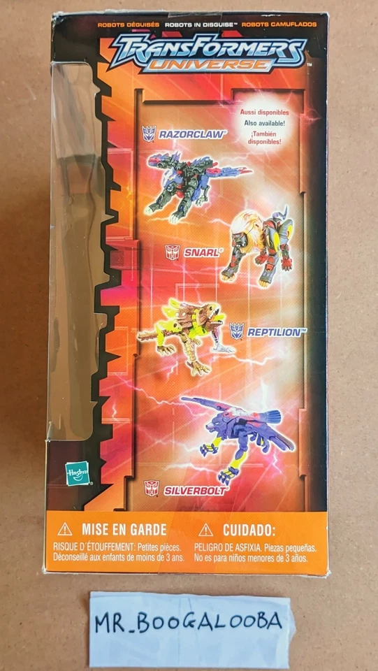 Transformers Universe 2003 Optimus Primal with CD-ROM MISB - Imagen 3 de 4