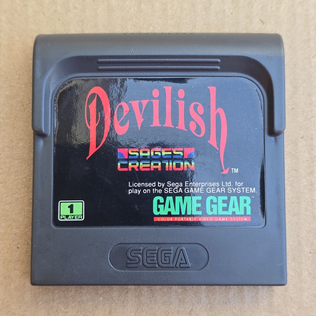 SEGA - DEVILISH / デビリッシュ [GG] 3点セット Devilish (デビリッシュ) - Games - SMS Power!