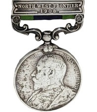1/Northumberland Fusiliers North West Frontier 1908 India General Service Medal