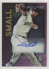 2020 Bowman Platinum Wal-Mart Top Prospects Purple 194/199 Ethan Small Auto 1b3
