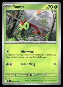 2025 SCARLET & VIOLET SERIES - DESTINED RIVALS YANMA COMMON #2