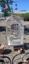A E Cage Co 4030FL White Flight Bird Cage, X-Large/40 x 30"