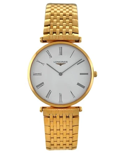 Longines La Grande Classique L4.709.1.11.8 Gold Plated Steel 33MM Unisex  Quartz