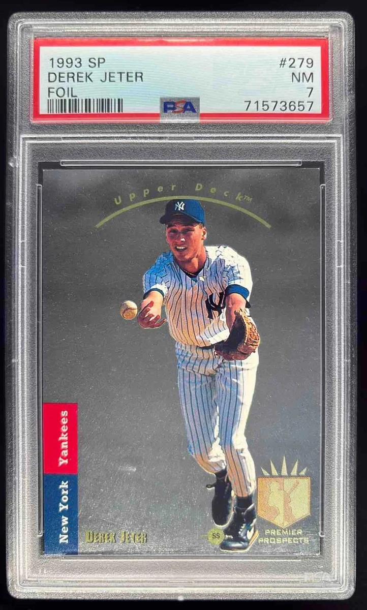 Derek Jeter Professional Sports Authenticator (PSA) Baseball