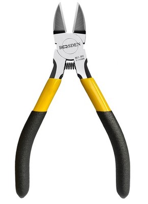 Flush Cutter 5 inch for Crafting Electrical Jewelry Making Wire Clippers