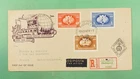 DR WHO 1949 HUNGARY FDC UPU ANIV CACHET COMBO R29064