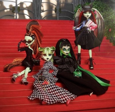 Monster High Off-White c/o Mattel Creation Dolls - Complete Set (New/Sealed)