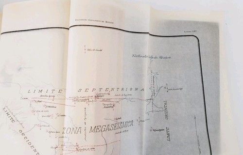 La Zona Megaseismica (Mexico Earthquake Report), Nov de 1912, 1st Ed Very RARE - Picture 19 of 24