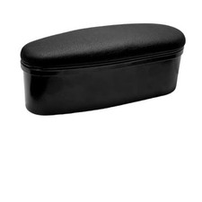 Car Armrest Support Cover, Leather Auto Side Door Armrest Extender Elbow Black