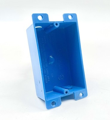 CARLON 1-Gang 8 cu. in. Shallow Flanged Old Work Electrical Switch & Oulet Box