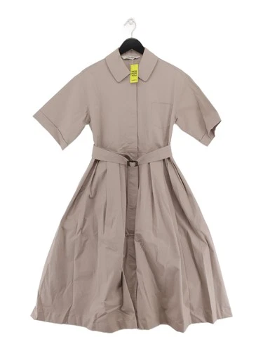 Max Mara Shirt Midi Dress in Tan